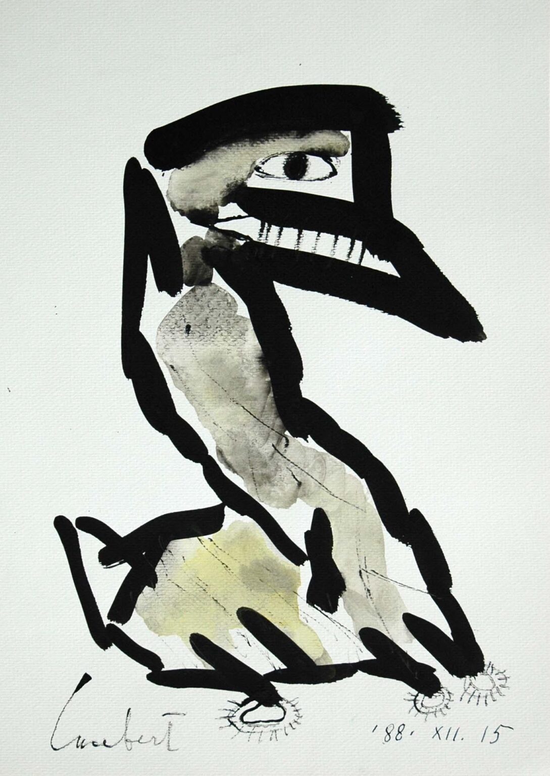 Ohne Tite (88.XII.15) - Lucebert 