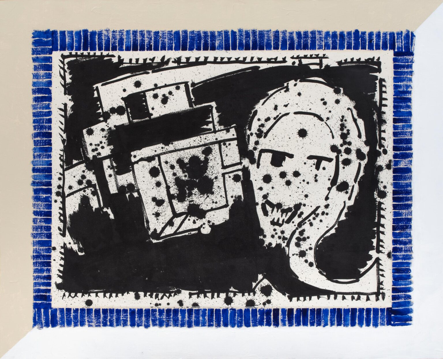 F&eacute;vrier - Pierre Alechinsky 