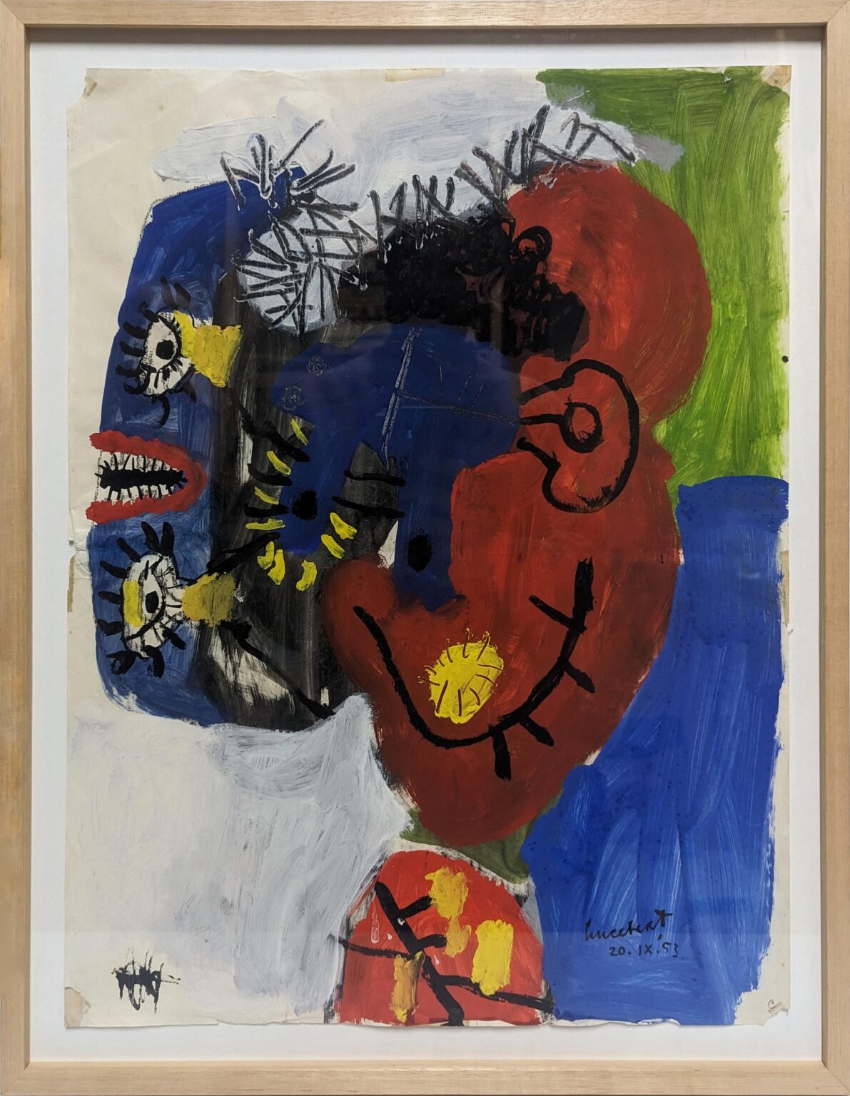 Ohne Titel (20.IX.&rsquo;53) - Lucebert 