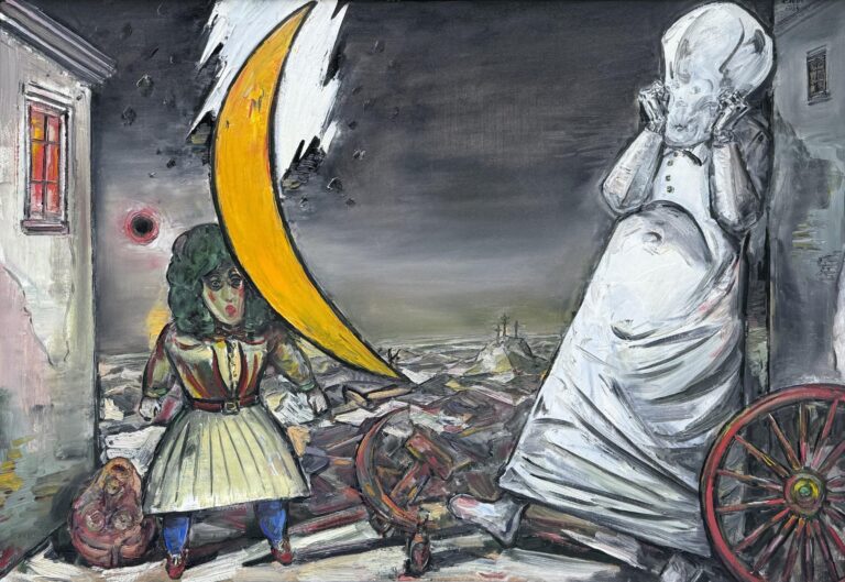 Der Sichelmond - Hubertus Giebe 