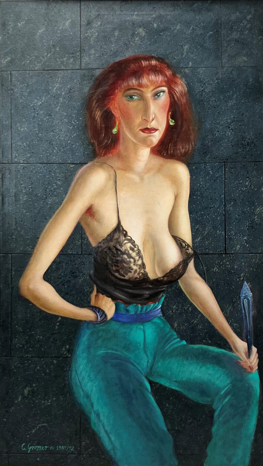 Kerstin S. (Halbakt) - Clemens Gr&ouml;szer 