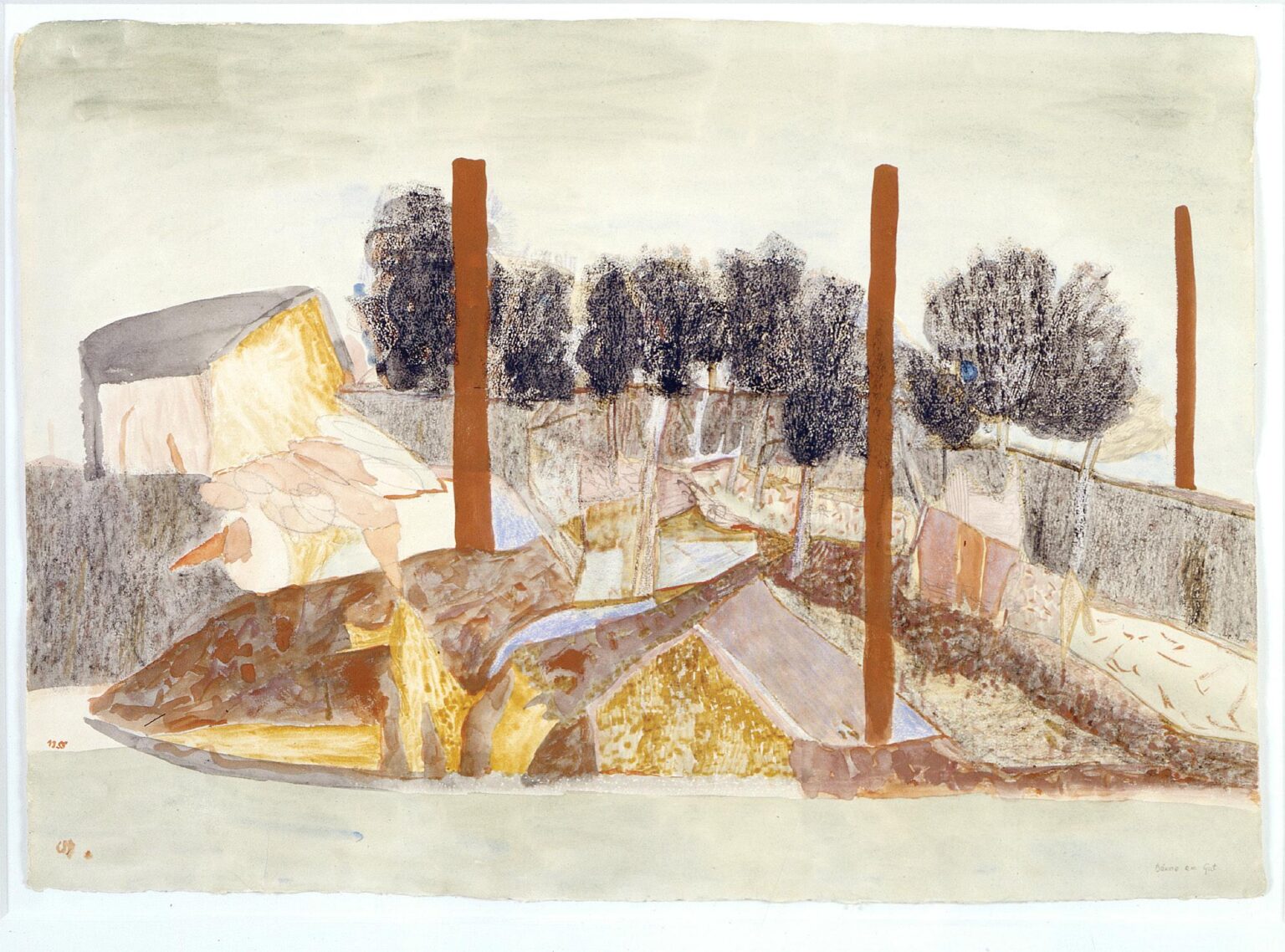 B&auml;ume am Gut - Gerhard Altenbourg 