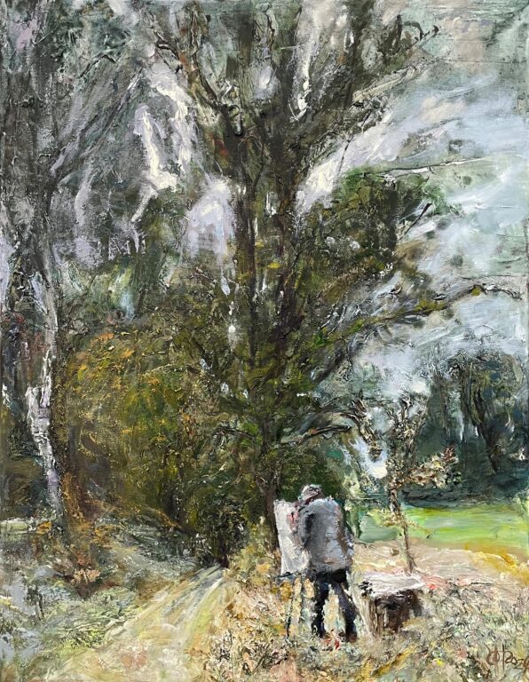 Maler am Hohlweg - Johannes Heisig 