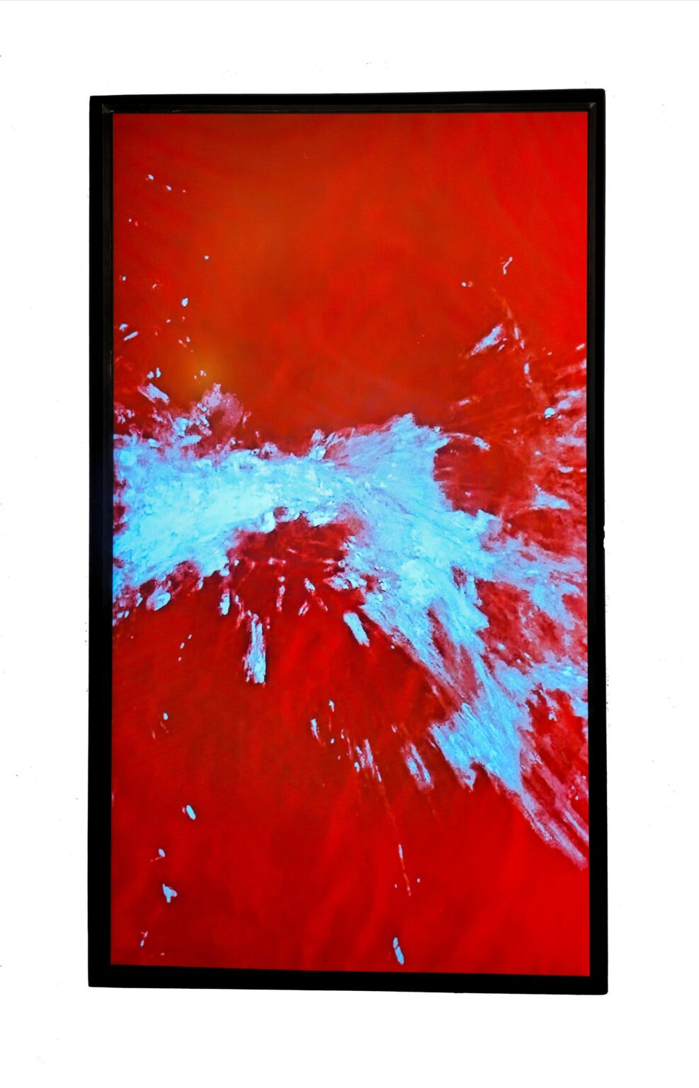 Splash (red) - Fabrizio Plessi 