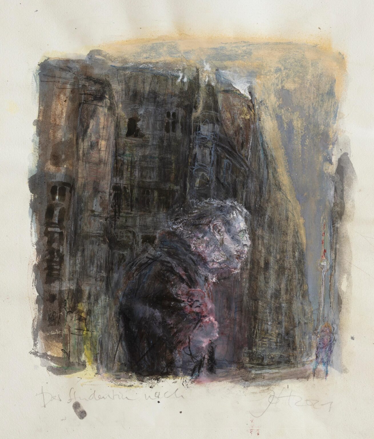 Der Studentin nach - Johannes Heisig 