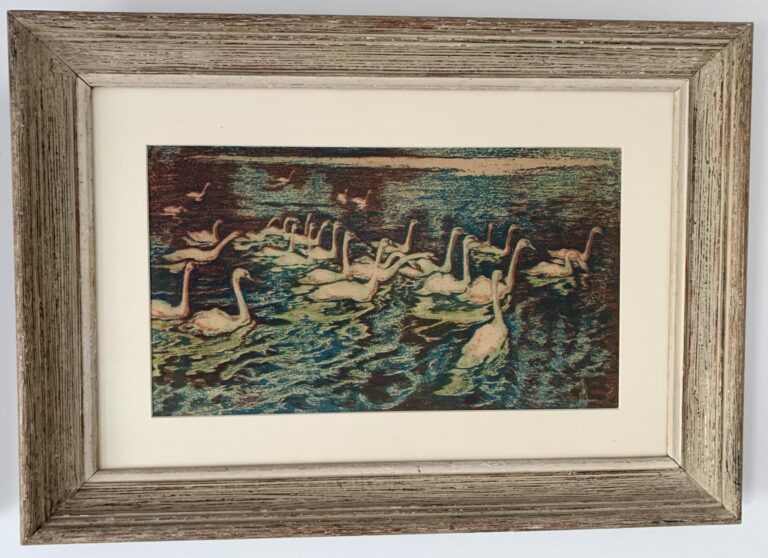 Schwäne auf der Alster - Arthur Illies 