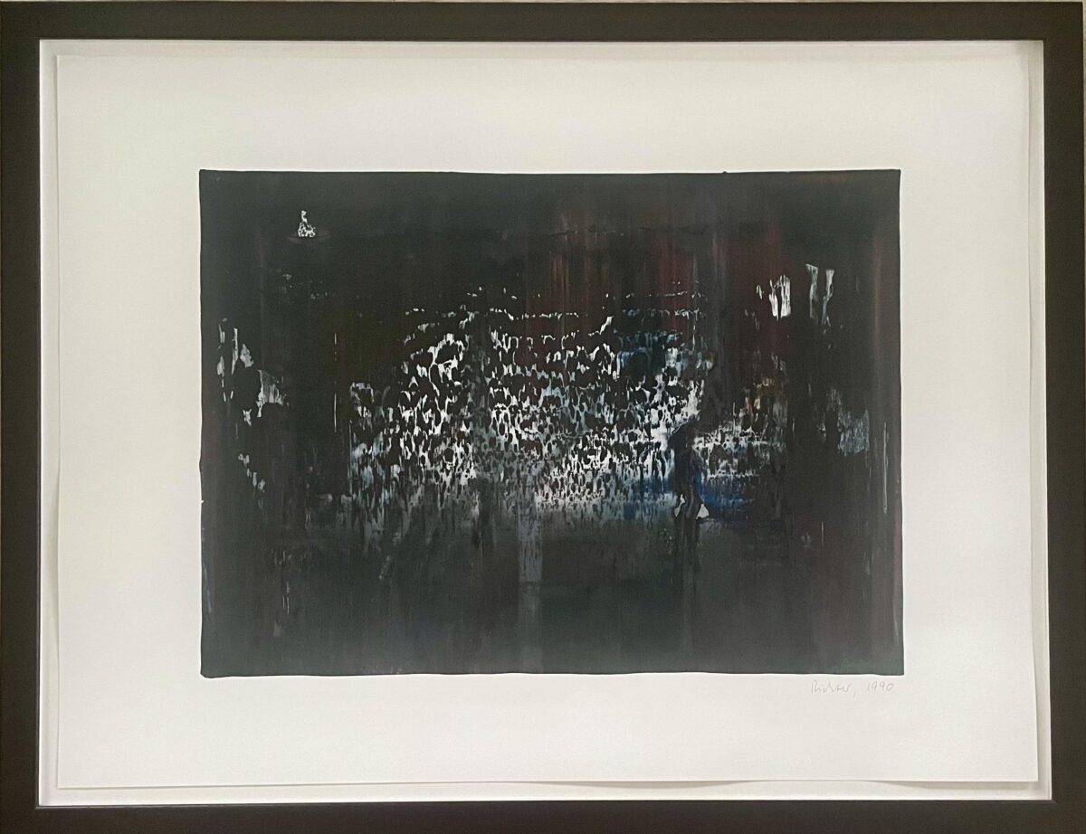 Aus dem Portflio „Künstler für Athopien“ - Gerhard Richter 
