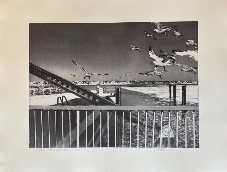 Flug nach Blankenese - Wolfgang Werkmeister 