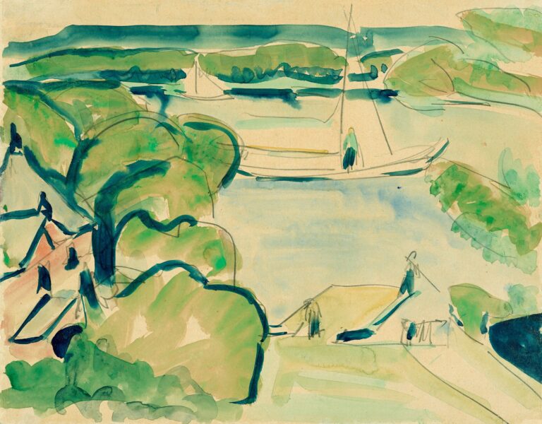 Ernst Ludwig Kirchner I Im Schwung der Linie 