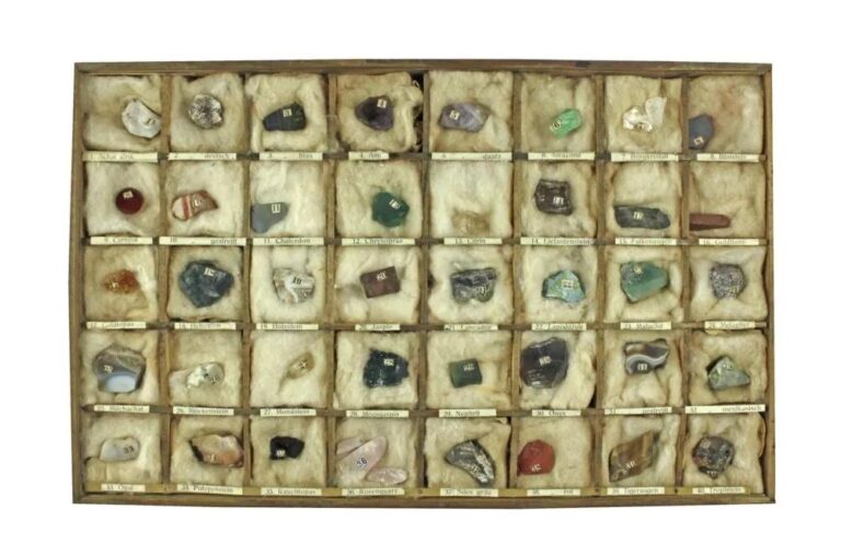 Edelsteinsammlung - Wunderkammer 