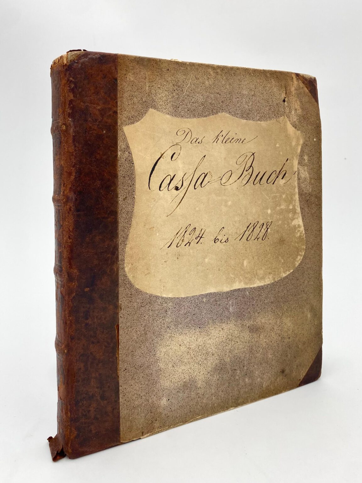 Das kleine Cassa-Buch 1824 bis 1828 - Wunderkammer 
