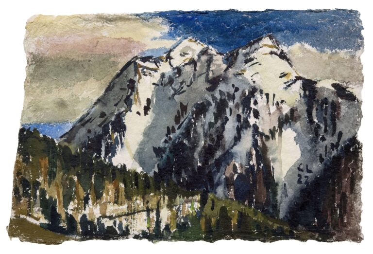 Verschneite Gipfel am Abend - Christopher Lehmpfuhl 