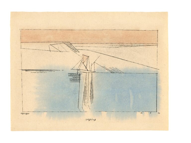 Spiegelung - Lyonel Feininger 