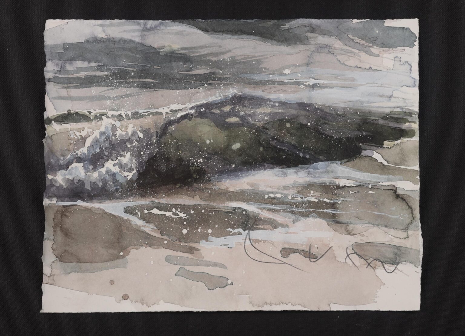 Kleine Welle 2, brechend - Lars Möller 