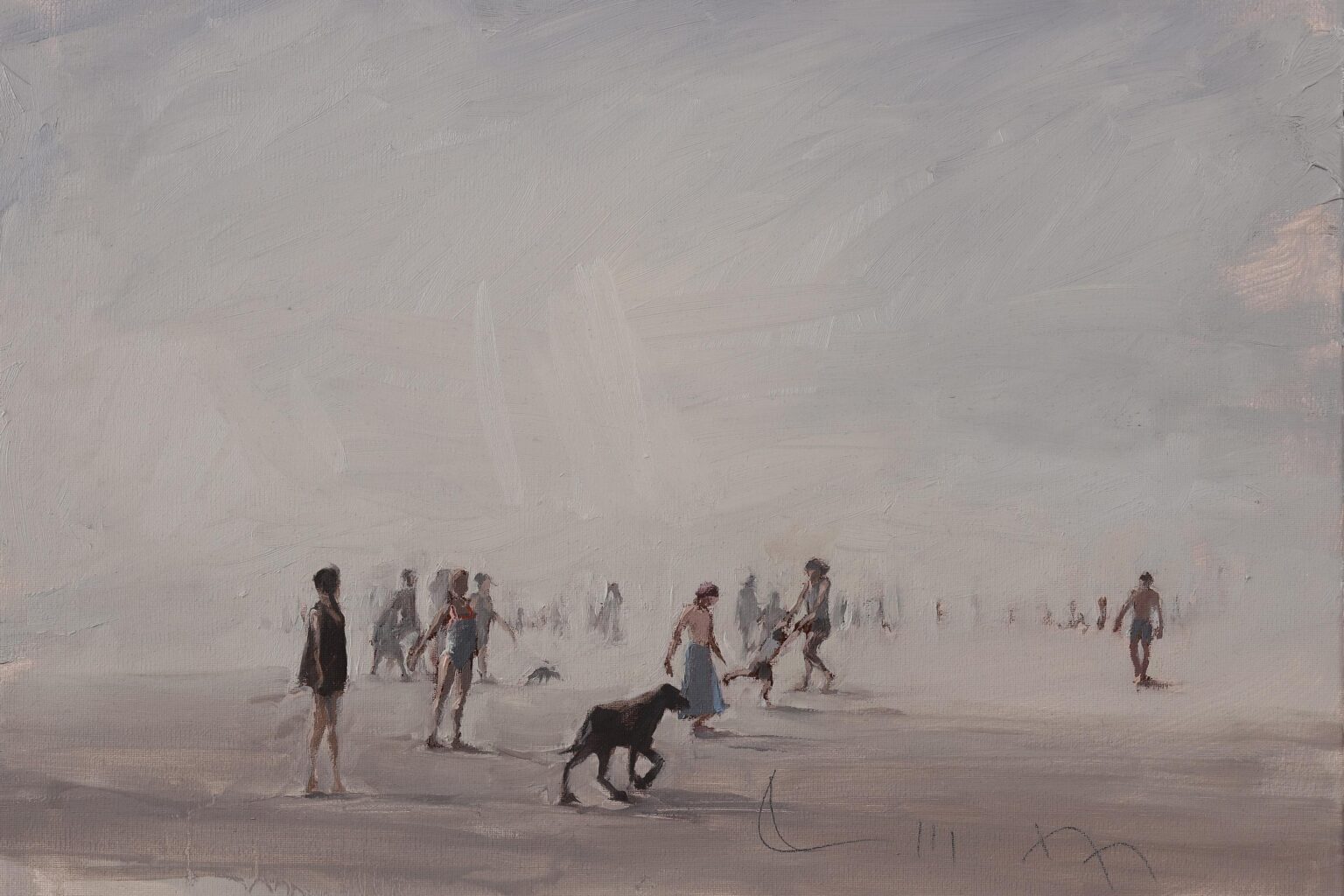 Strand, diesig - Lars Möller 