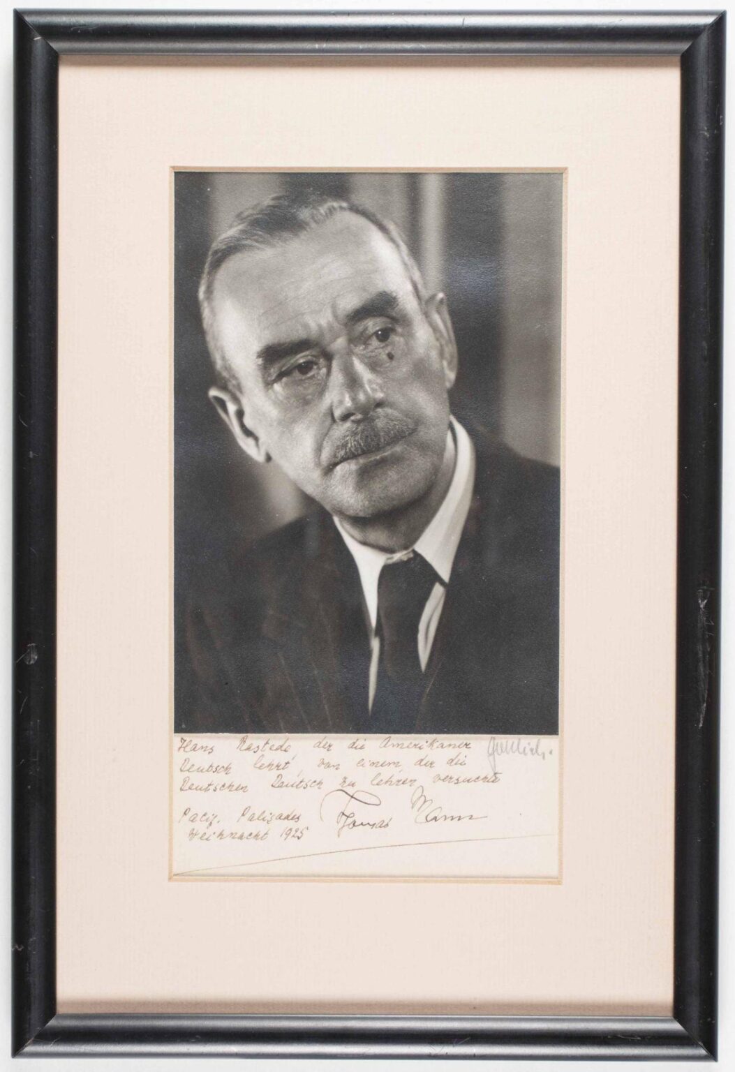 Thomas Mann. Portr&auml;tfotografie - Wunderkammer 