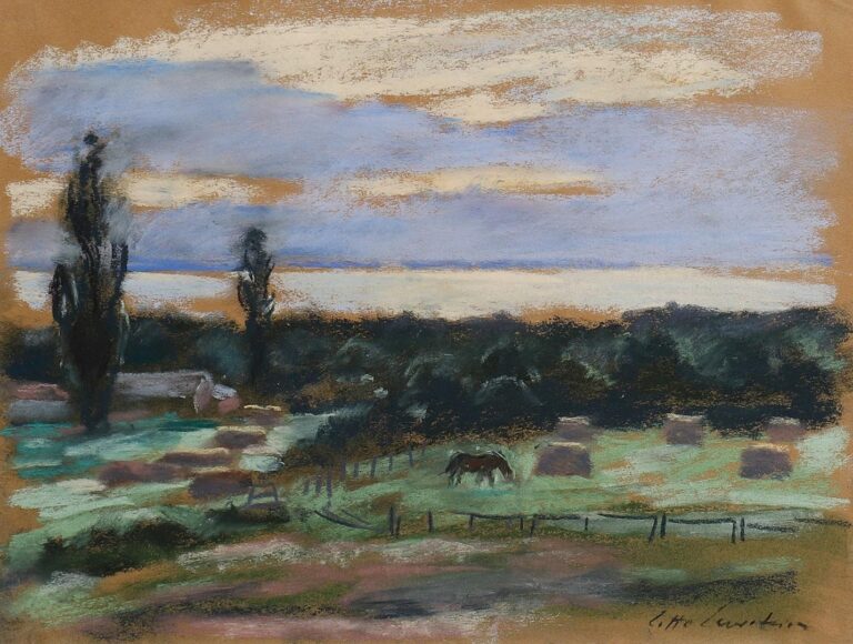 Blick über den Kalmarsund - Lotte Laserstein 