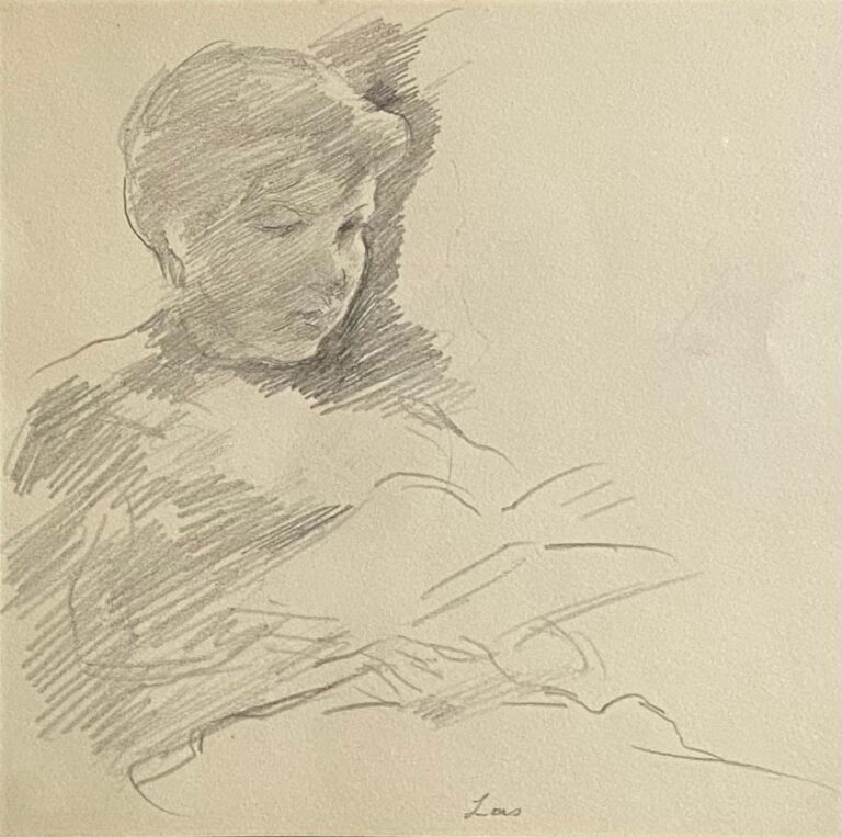 Lesende Frau - Lotte Laserstein 