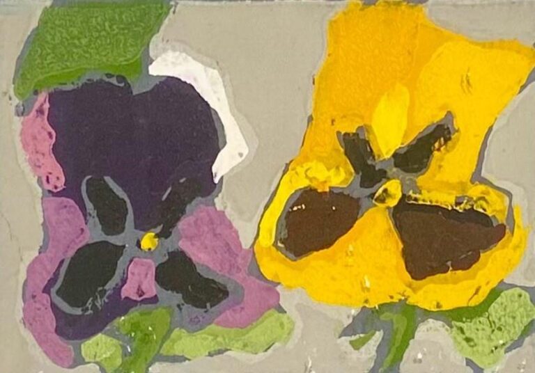 Stiefmütterchen - Klaus Fußmann 