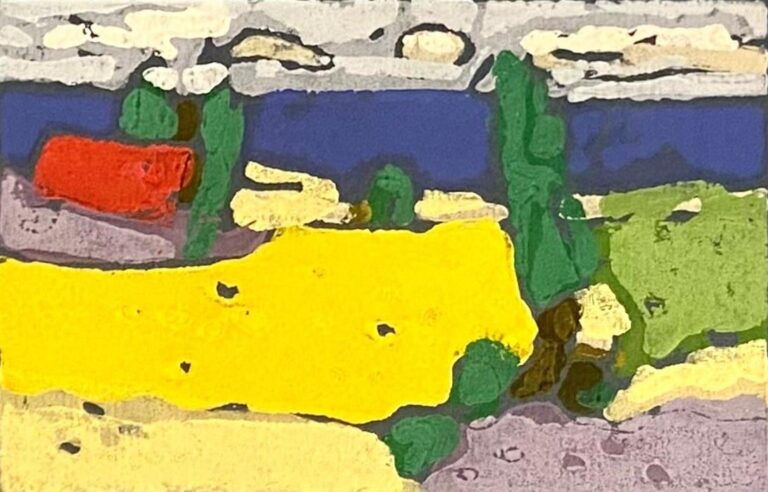 Kronsgaard mit Raps - Klaus Fußmann 