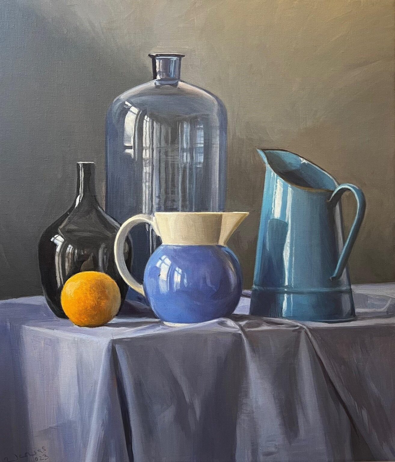 Blaues Stillleben - Till Warwas 