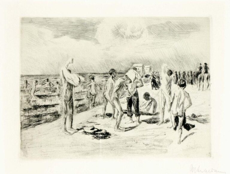 Badende Knaben - Max Liebermann 