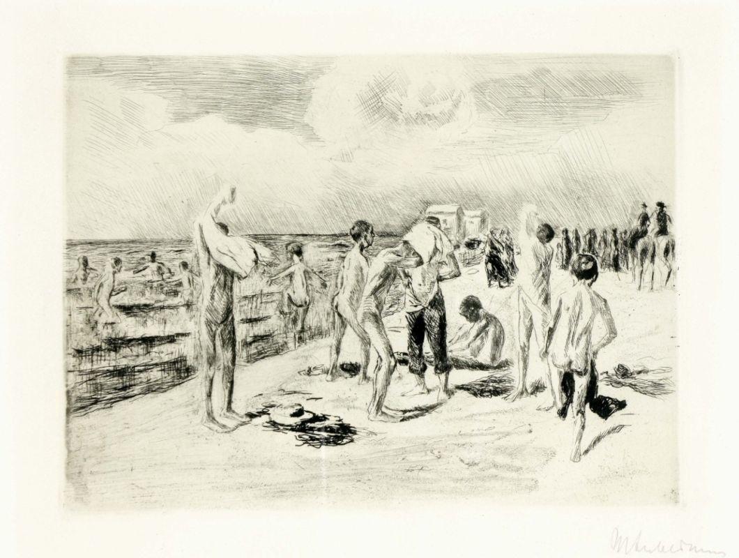 Badende Knaben - Max Liebermann 