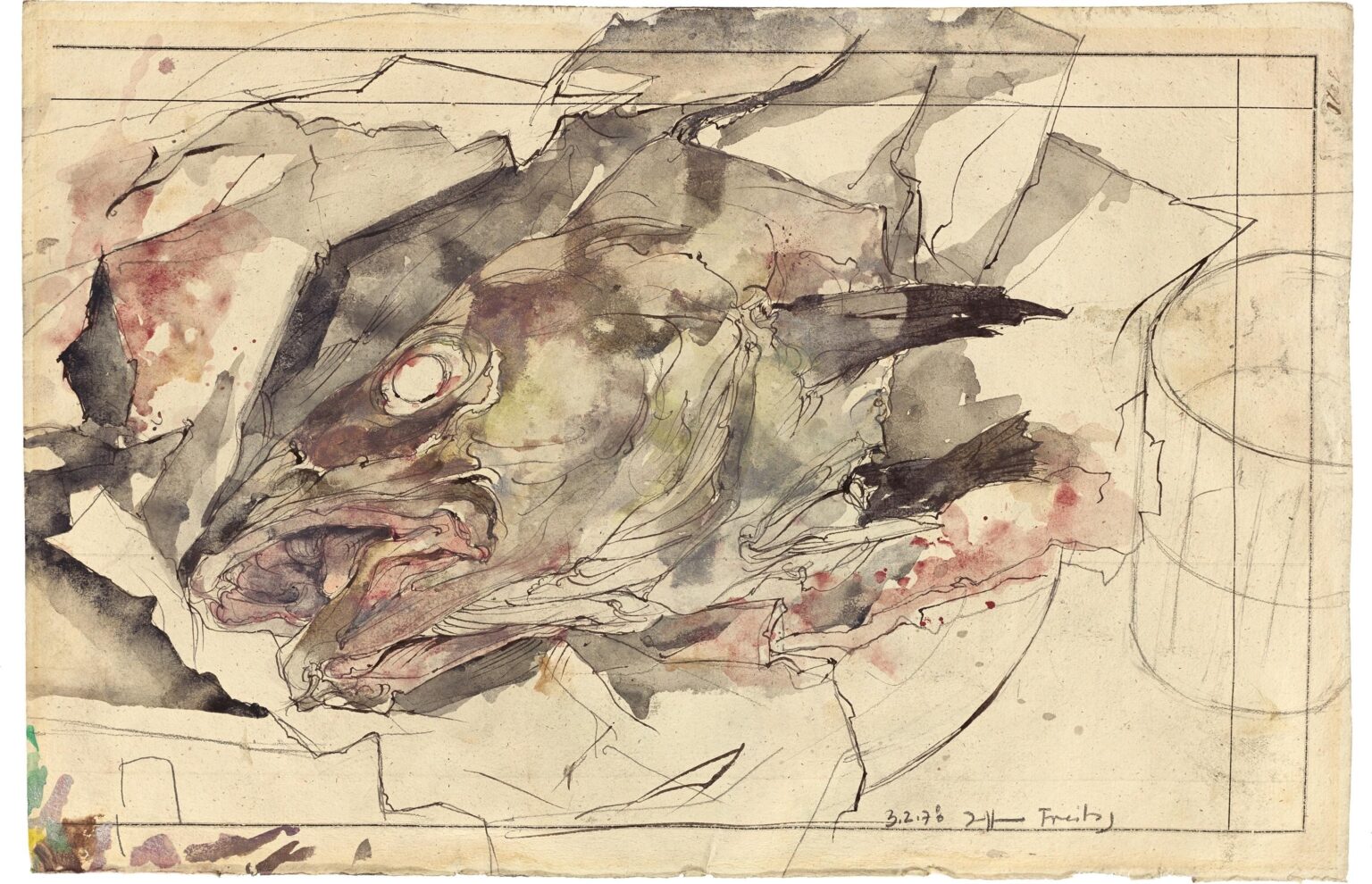 Freitag - Horst Janssen 