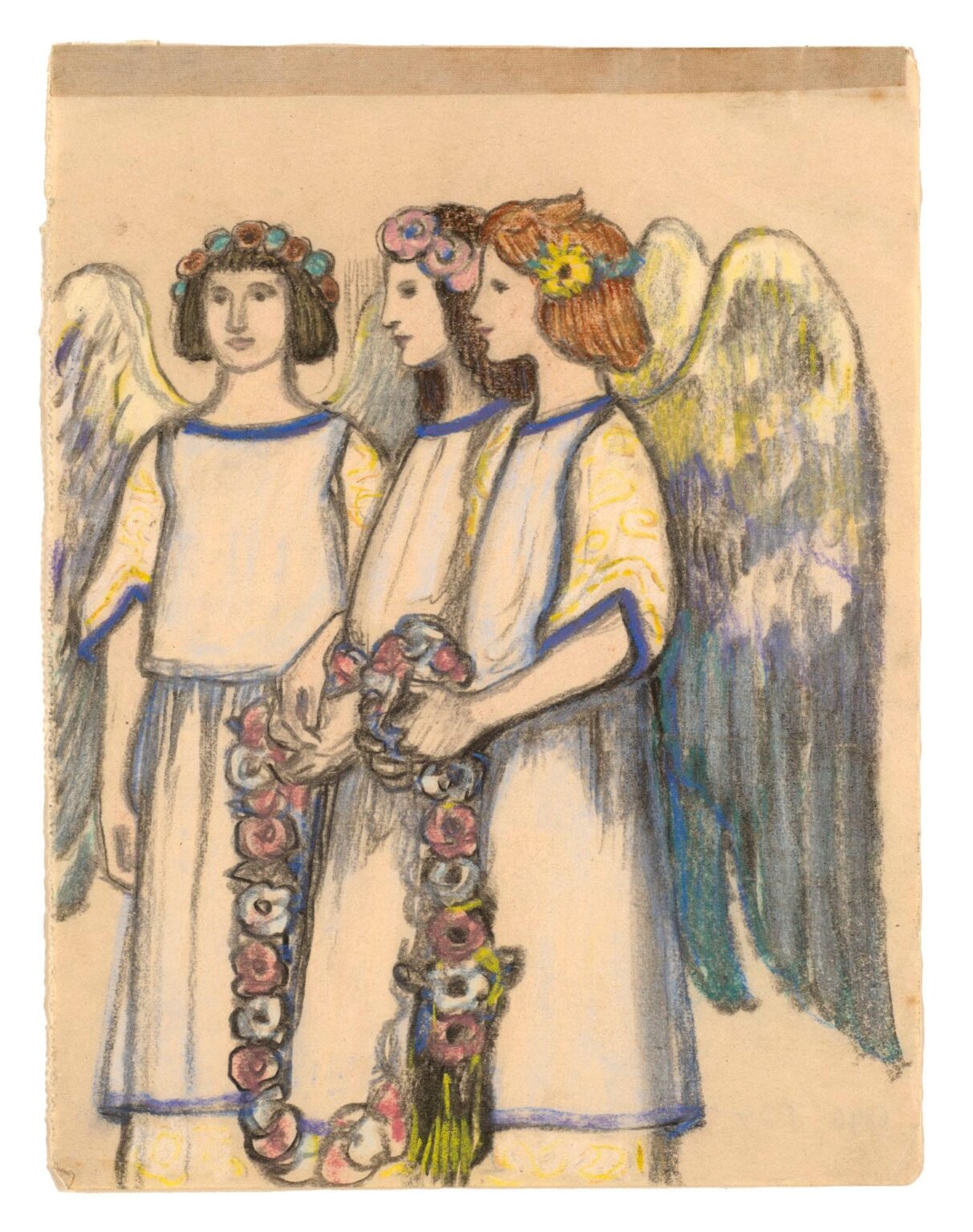 Drei Engel - Ludwig von Hofmann 