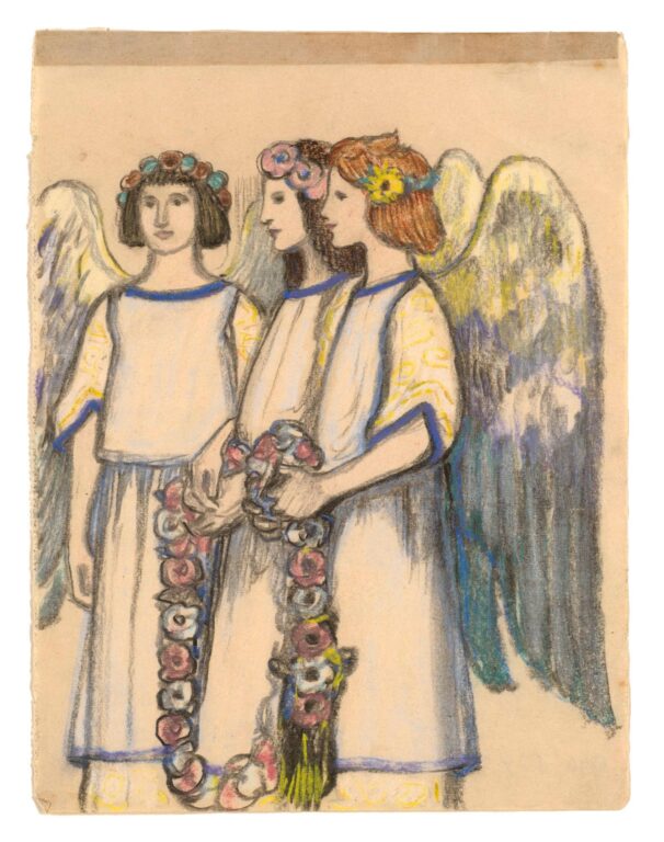 Drei Engel - Ludwig von Hofmann 