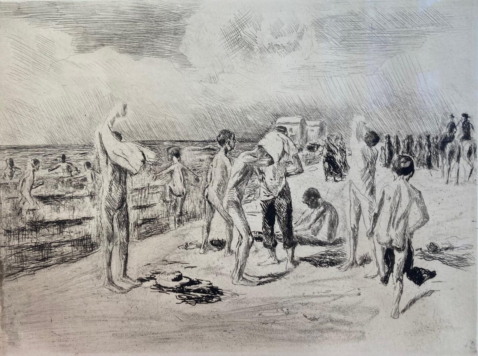 Badende Knaben - Max Liebermann 