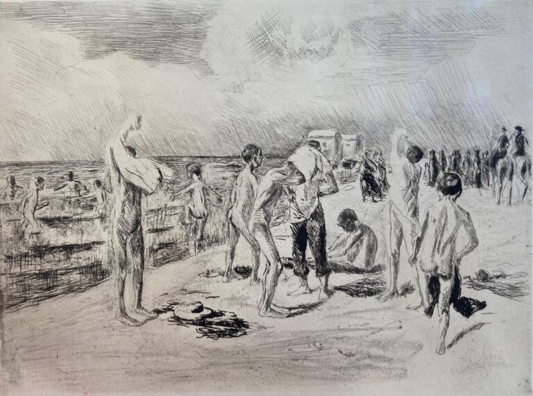 Badende Knaben - Max Liebermann 