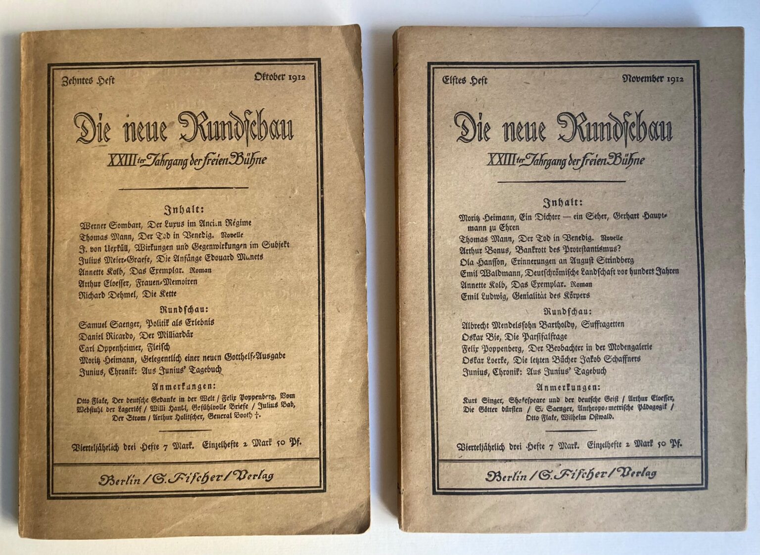 Tod in Venedig - Thomas Mann 