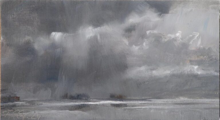 Graues Licht über Hooge - Frauke Gloyer 