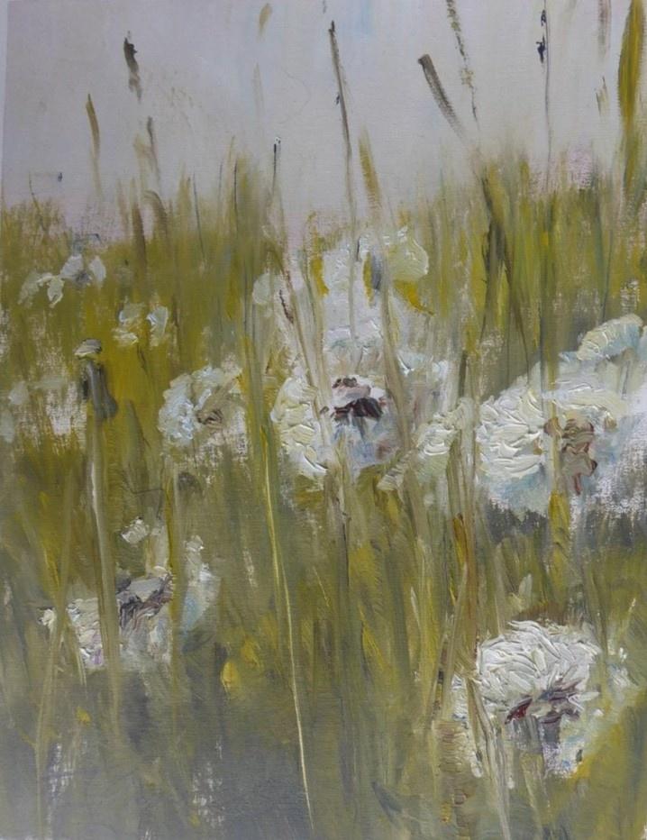 Pusteblumen im hohen Gras - Frauke Gloyer 