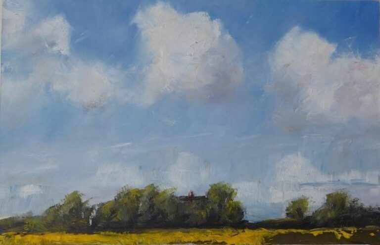 Frühlingstag mit Rapsblüte - Frauke Gloyer 