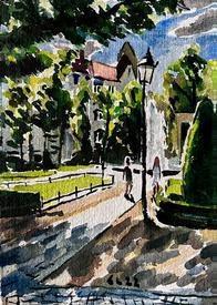 Sommertag am Viktoria-Luise Platz - Christopher Lehmpfuhl 