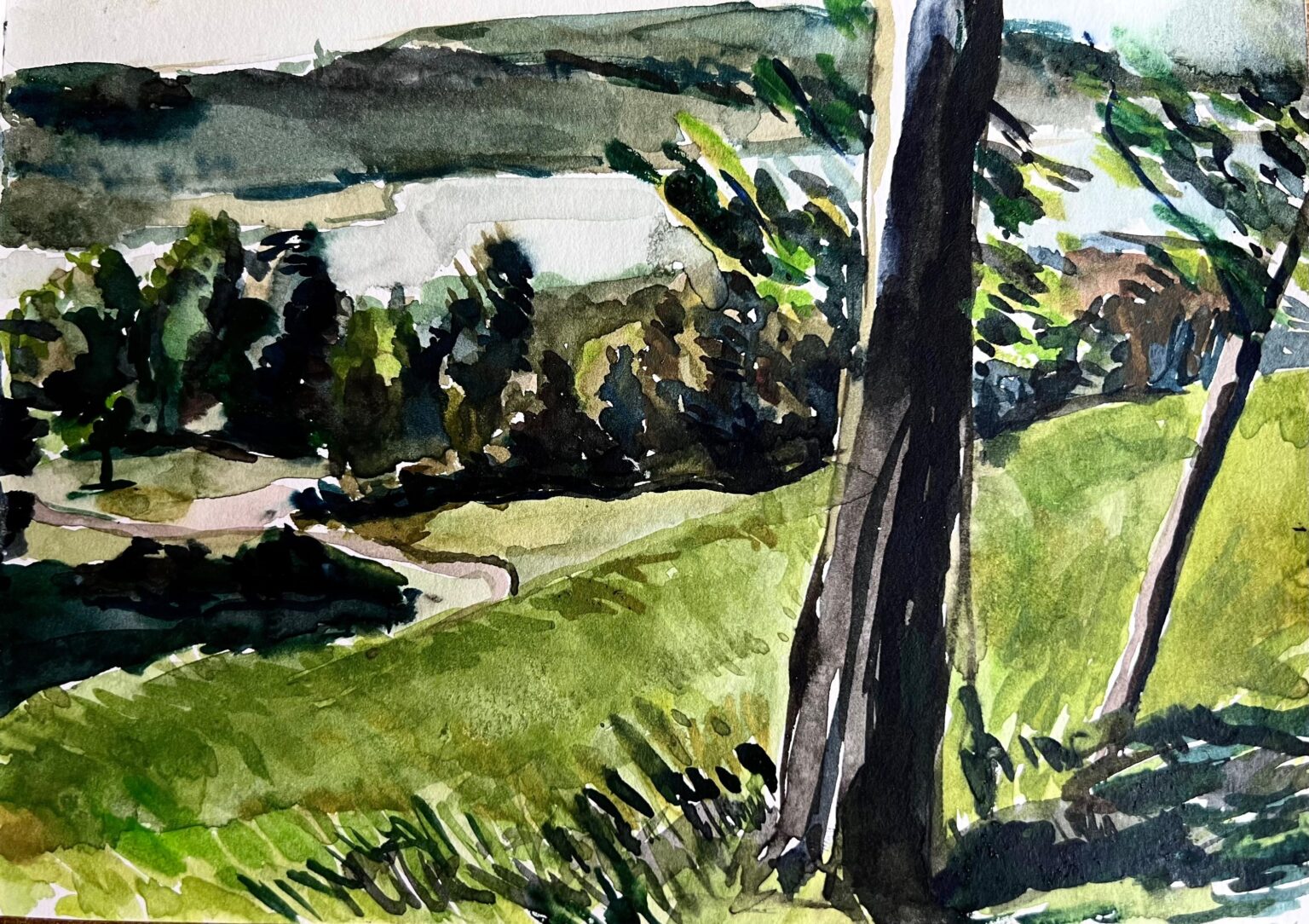 Landschaft bei Benz - Christopher Lehmpfuhl 