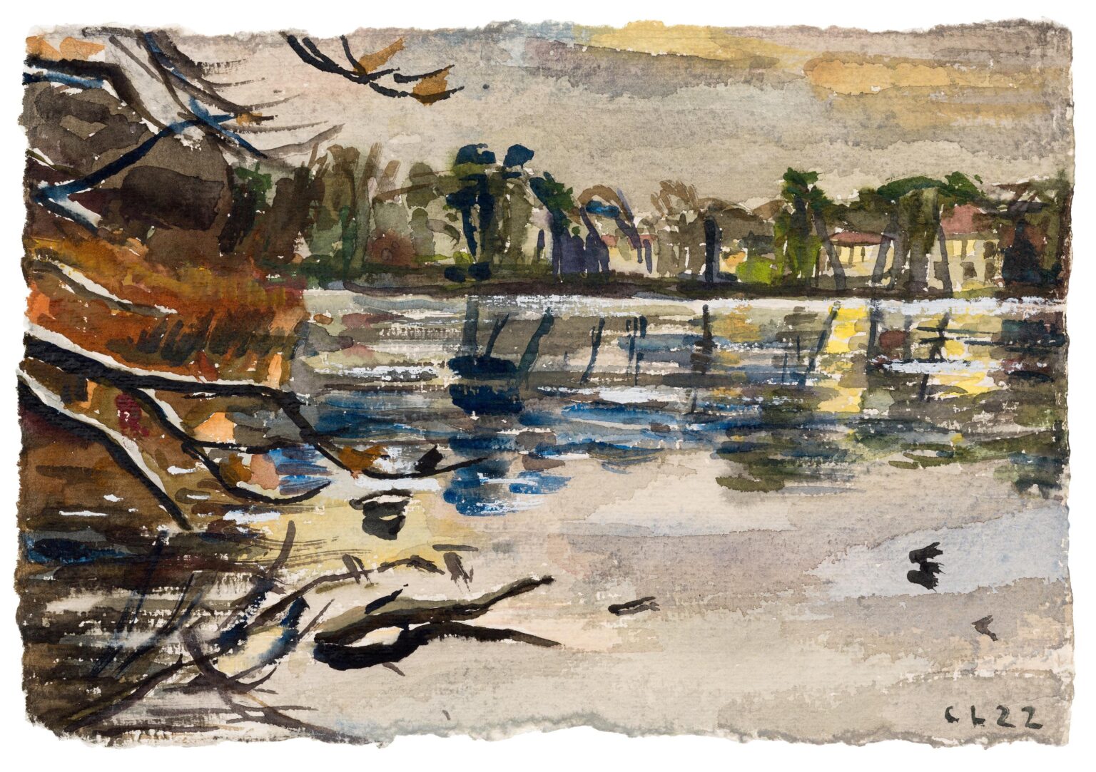 Tauwetter am Schlachtensee - Christopher Lehmpfuhl 