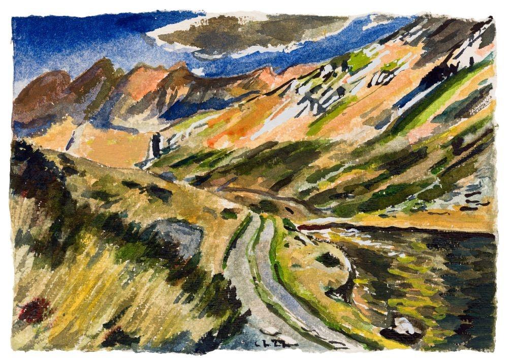 Weg am Abend - Christopher Lehmpfuhl 