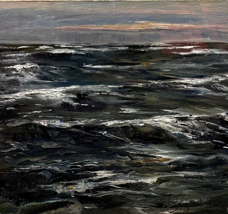 Stürmischer Abend - Frauke Gloyer 