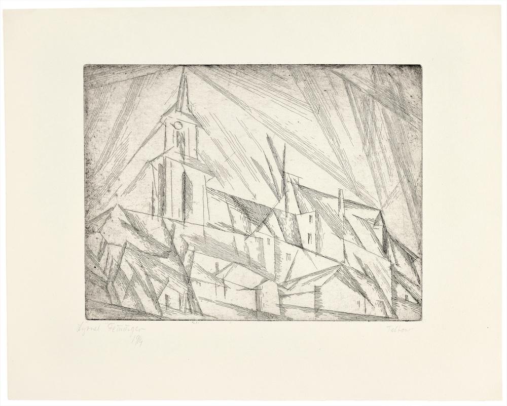Teltow I - Lyonel Feininger 