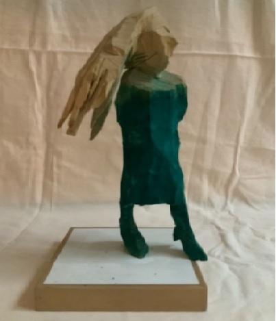 Frau in Grün - Georg Schulz 