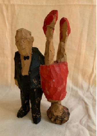 Paar – Frau kopfüber - Georg Schulz 