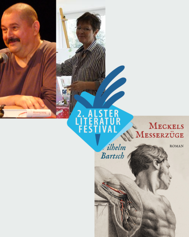 Eröffnung des 2. Alster Literaturfestes: Frauke Otto und Wilhelm Bartsch. Ein Leben für Literatur und Buchkunst. 