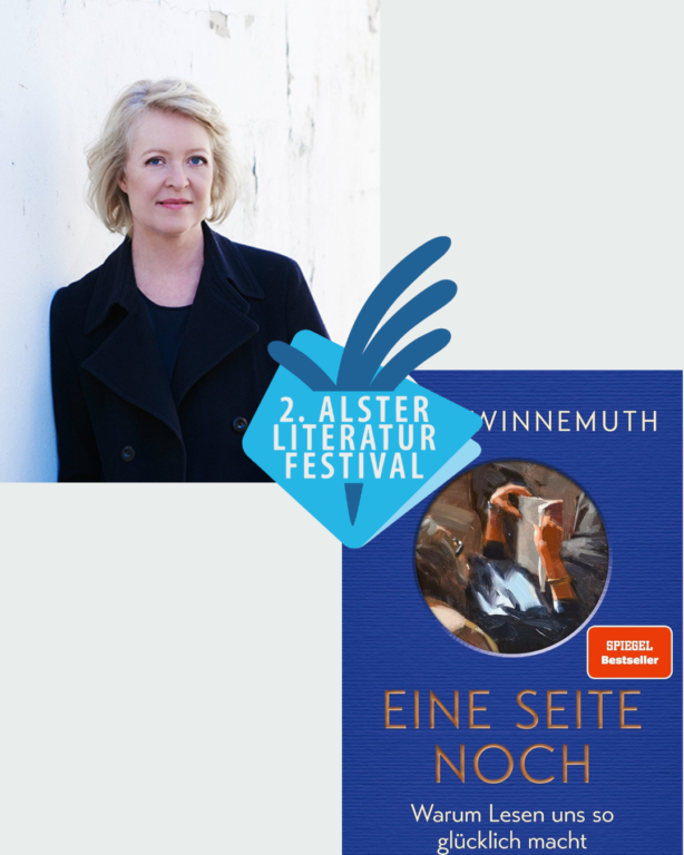 Meike Winnemuth 2. Alster Literaturfestival: Eine Seite noch. Warum Lesen uns so glücklich macht. 