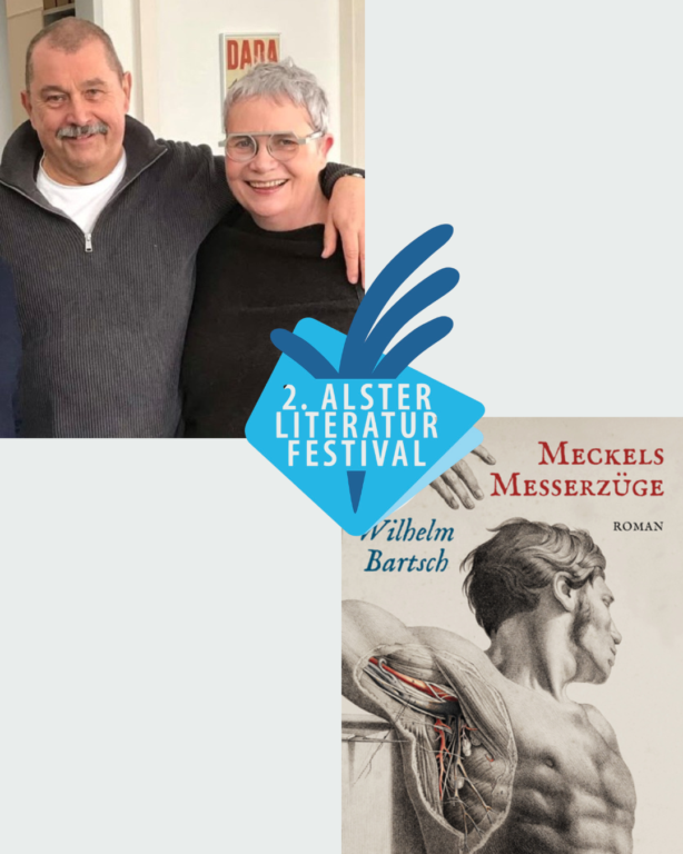 Eröffnung des 2. Alster Literaturfestes: Frauke Otto und Wilhelm Bartsch. Ein Leben für Literatur und Buchkunst. 