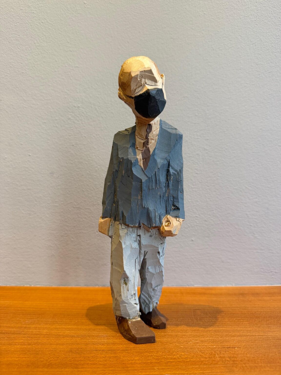 Mann mit Maske - Georg Schulz 