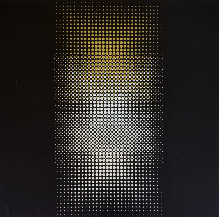 aus der Serie Punctum 1 - Almir da Silva Mavignier 