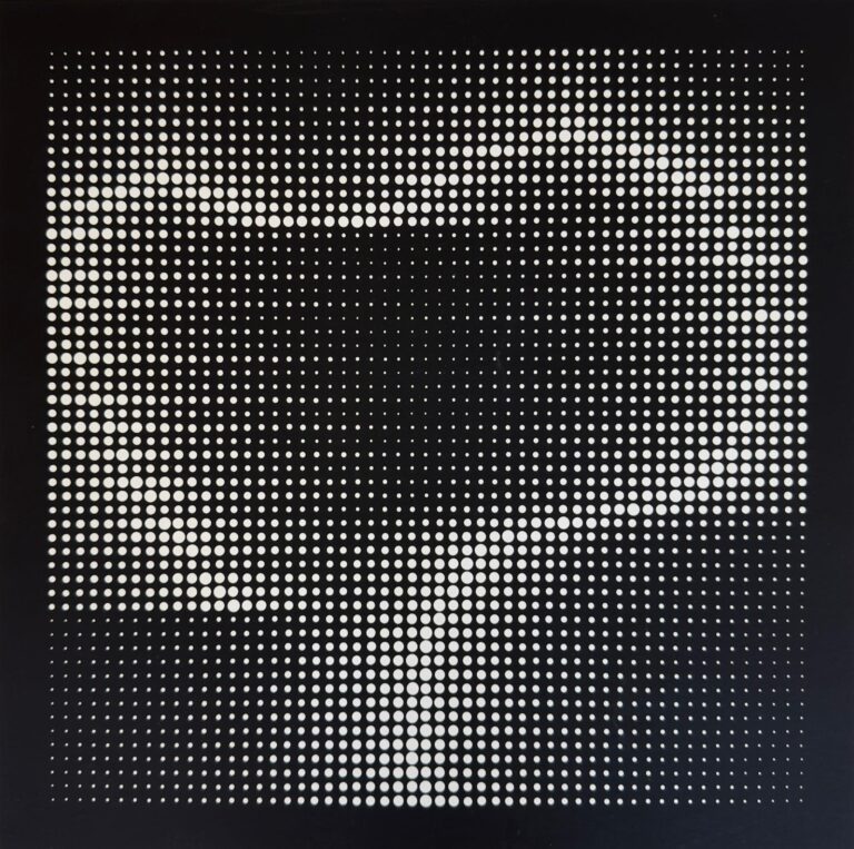 aus der Serie Punctum 2 - Almir da Silva Mavignier 